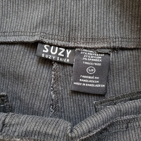 Stretchy Grey Dress Pants by Suzy - Picture 6 of 7